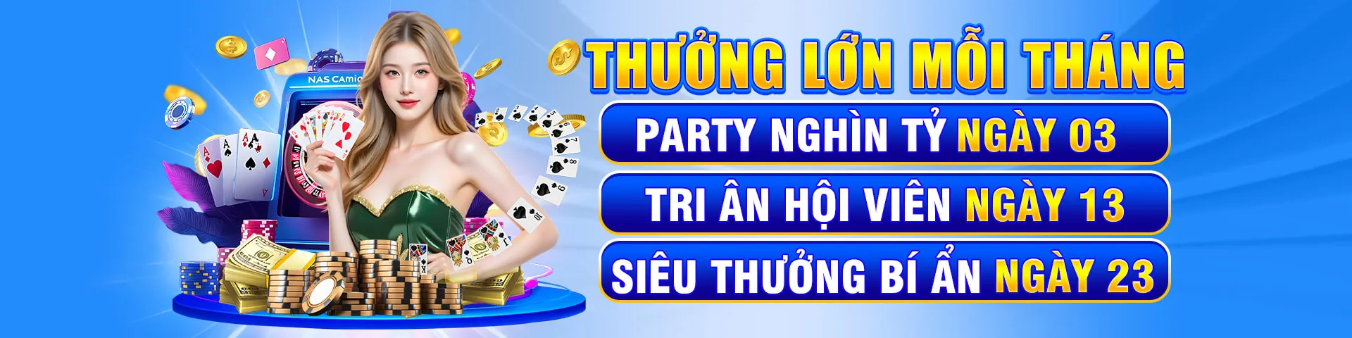 Chương trình VIP độc quyền Quay Hũ